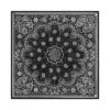 Bandana en cuir à motif Paisley