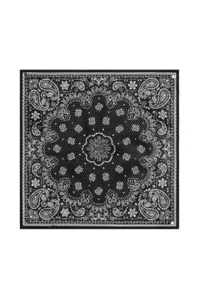 Bandana en cuir à motif Paisley