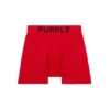 Boxer Purple Brand à l'unité - Rouge