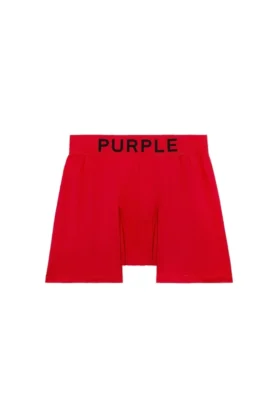 Boxer Purple Brand à l'unité - Rouge