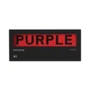 Boxer Purple Brand à l'unité - Rouge