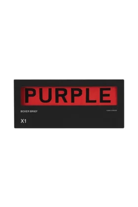 Boxer Purple Brand à l’unité – Rouge