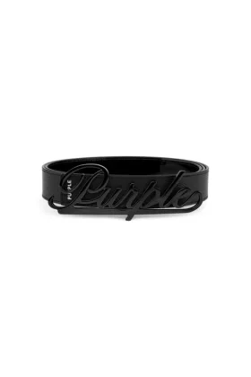 Ceinture réversible Script