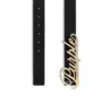 Ceinture réversible Script