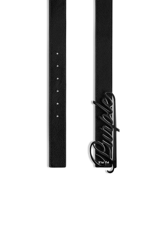 Ceinture réversible Script