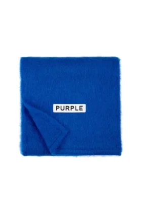 Écharpe Purple Brand en maille de mohair