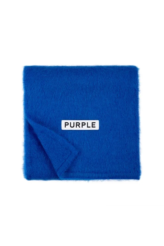 Écharpe Purple Brand en maille de mohair