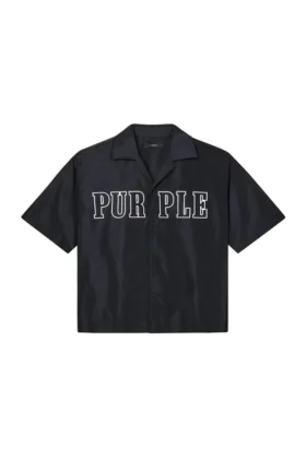Chemise avec logo en contour