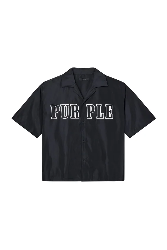 Chemise avec logo en contour