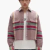 Chemise à carreaux délavée
