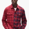 Chemise en flanelle « Half & Half »