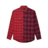 Chemise en flanelle « Half & Half »