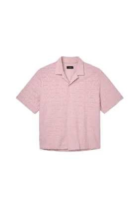 Chemise en tissu éponge jacquard