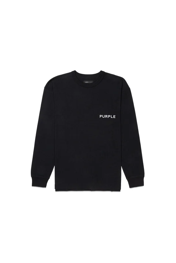Chemise à manches longues avec motif répétitif du logo
