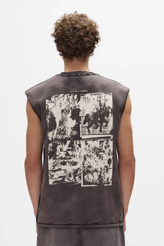 Débardeur Worn Gothic