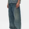 Jean « Barrel » de style travail