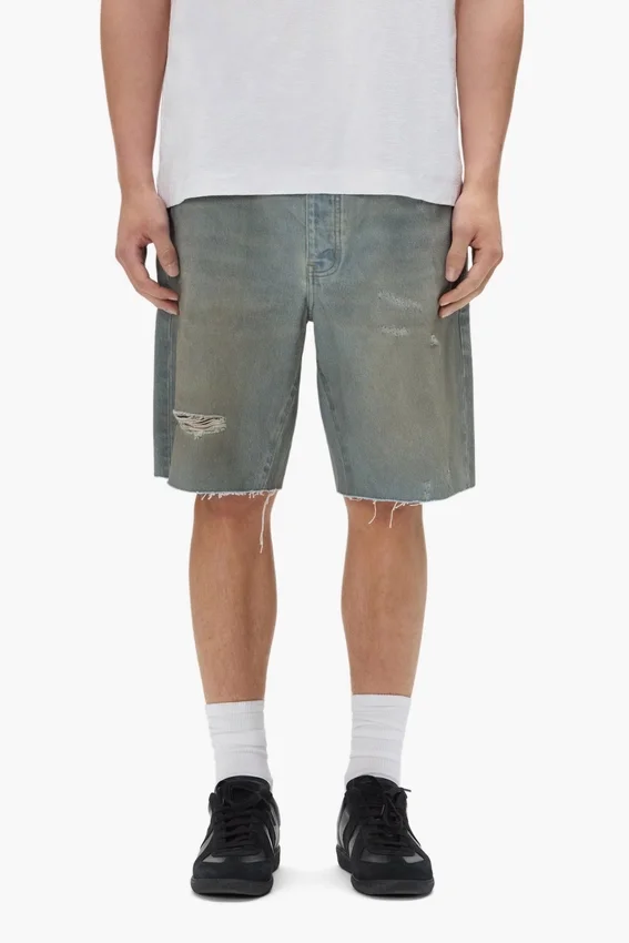 P059 Vintage Shorts délavés