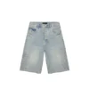 P070 Short à monogramme en relief