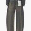 Pantalon baggy avec logo en relief