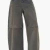 Pantalon baggy avec logo en relief