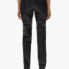 Pantalon en cuir à 5 poches