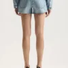 Short coupé « Logo Bling »