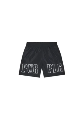 Short de bain avec contour du logo