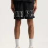 Short de bain avec contour du logo