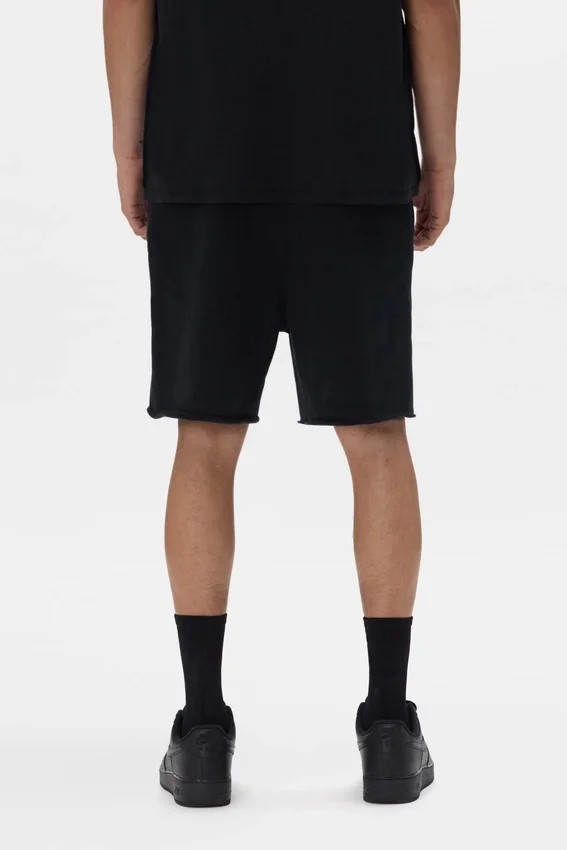 Shorts avec logo en cristaux