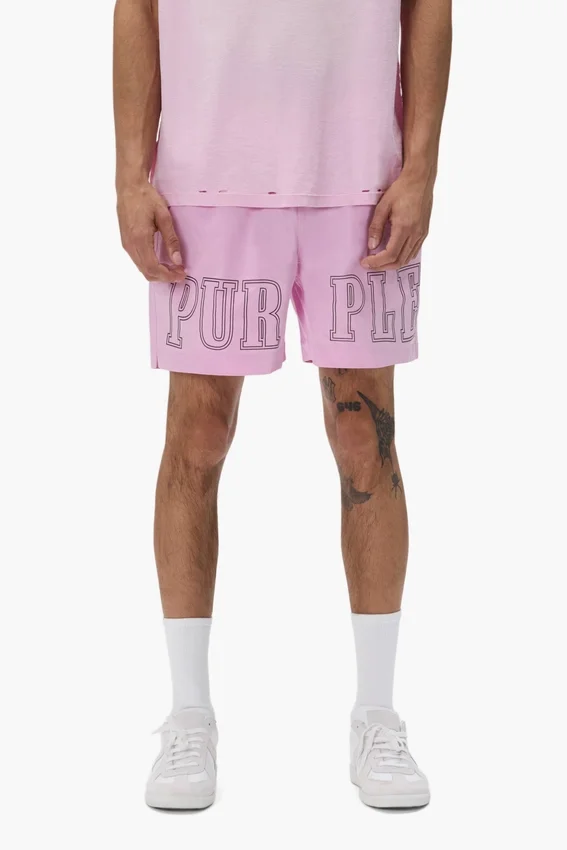 Shorts avec logo « Slab Wordmark » sur tout le pourtour