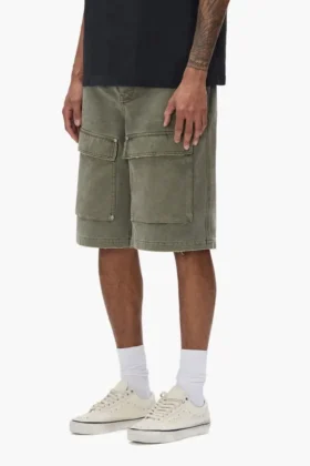 Shorts cargo en toile