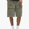 Shorts cargo en toile