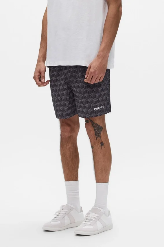 Shorts « Cube Monogram » sur tout le pourtour