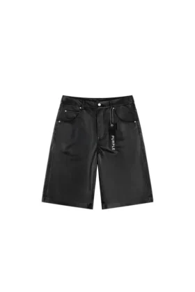 Shorts de sport en cuir