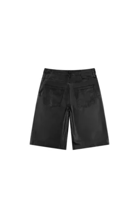 Shorts de sport en cuir