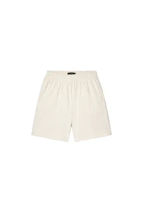 Shorts en tissu éponge jacquard
