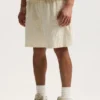 Shorts en tissu éponge jacquard