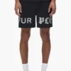 Shorts « Half & Half » avec logo tout autour
