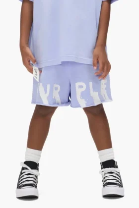 Shorts pour enfant avec logo peint