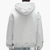 Sweat à capuche camouflage clouté