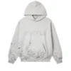 Sweat à capuche camouflage clouté