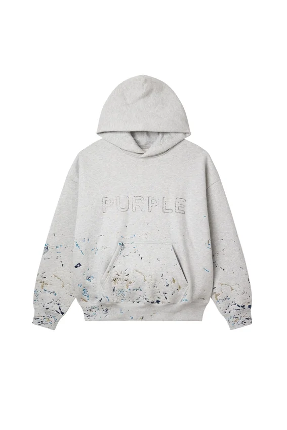 Sweat à capuche camouflage clouté