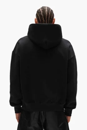 Sweat à capuche matelassé Monogram