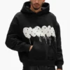 Sweat à capuche matelassé Monogram