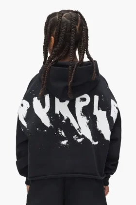 Sweat à capuche pour enfants avec logo peint