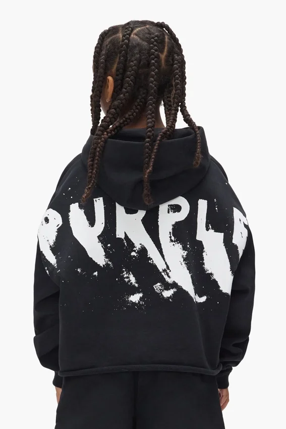 Sweat à capuche pour enfants avec logo peint