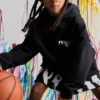 Sweat à capuche pour enfants avec logo peint