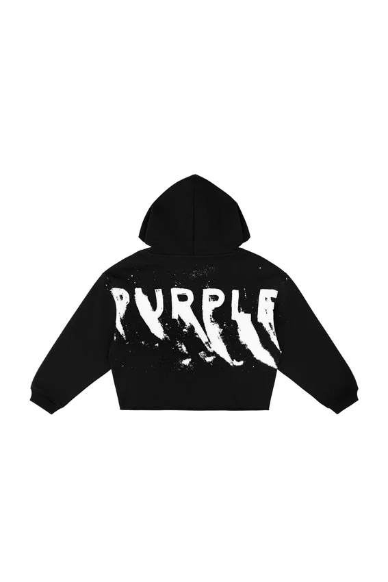 Sweat à capuche pour enfants avec logo peint