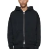 Sweat à capuche zippé Basic