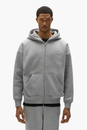 Sweat à capuche zippé Basic